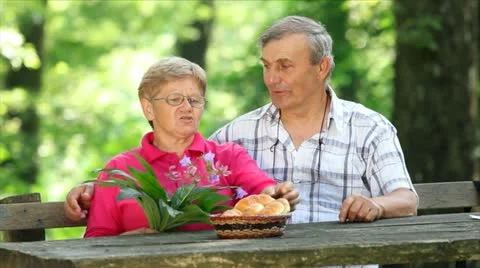 Picnic Stock Footage 24638631