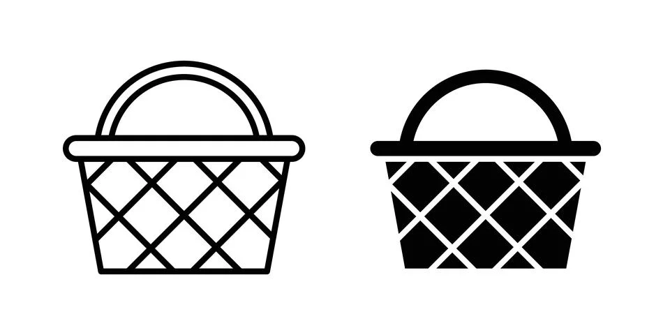 Picnic icon vector editable eps10 Illustrazione stock
