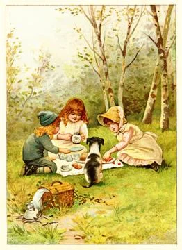Picnic Stock-Illustration