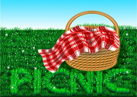 Picnic Stock Illustration