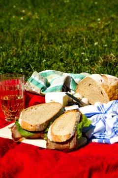 Picnic. Stock Photos