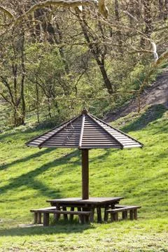 Picnic place Stock Photos