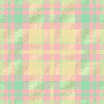 Picnic texture plaid vector, model check fabric seamless. Worn pattern tart.. 스톡 일러스트