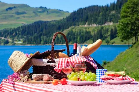 Picnic time Stock Photos
