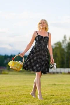 Picnic trip Stockfoto's