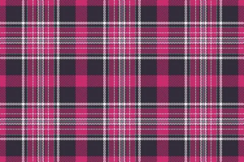 Picnic vector texture textile, graph plaid check fabric. Paper pattern back.. Stock Illustration