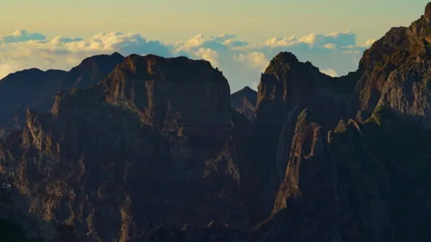 PICO DO ARIEIRO CLOSE UP Stock Footage 292308544