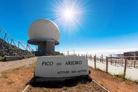 Pico do arieiro Stock Photos