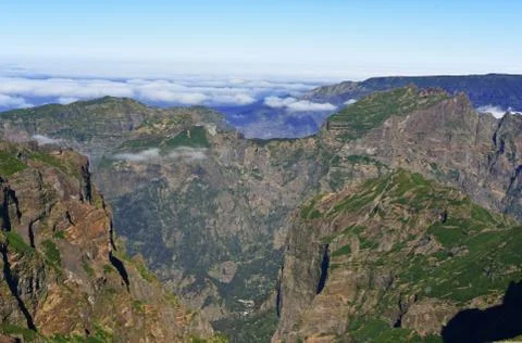 Pico Do Arieiro. Stock Photos