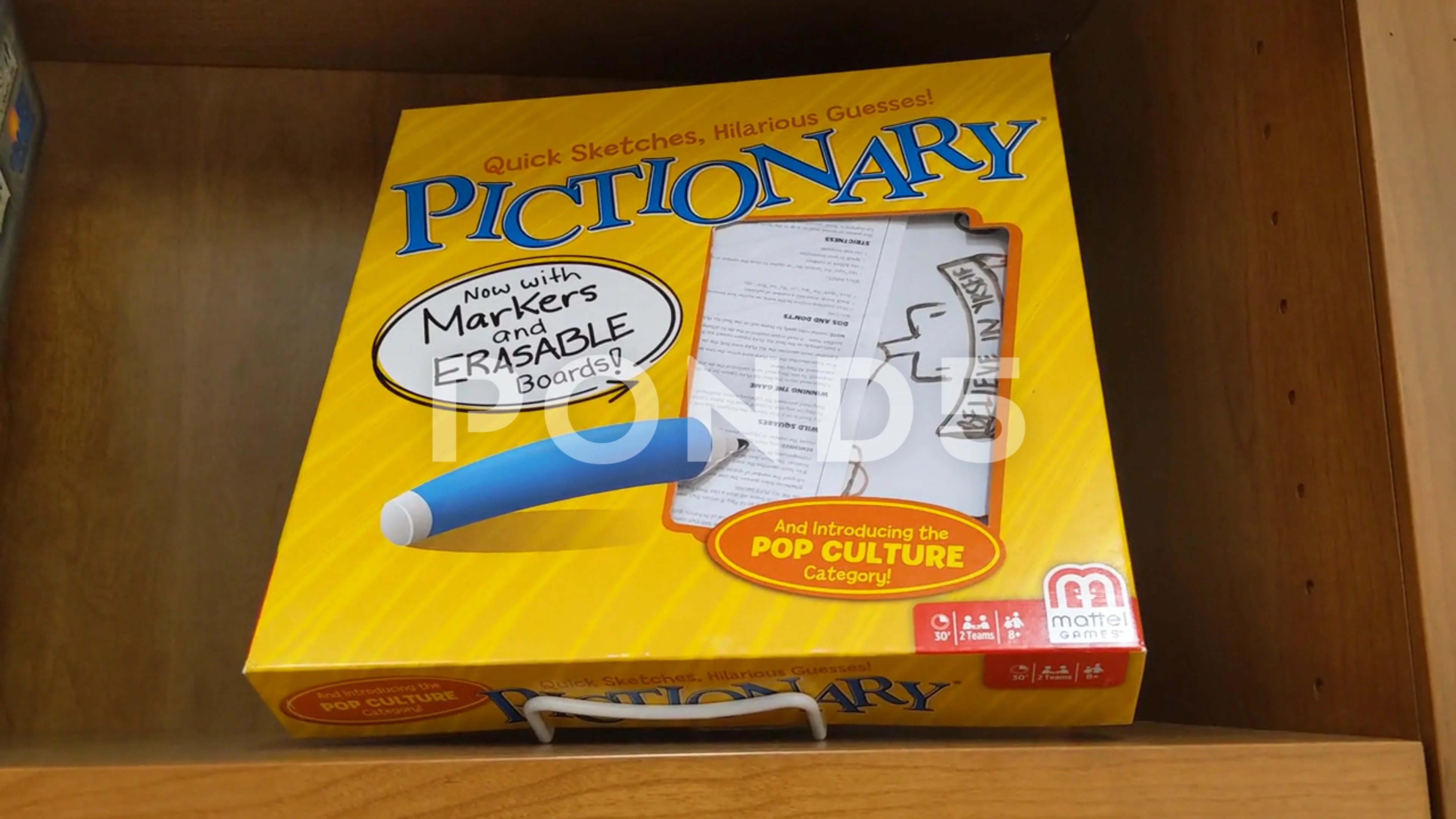 Pictionary Air 2 Board Game, Stock Video