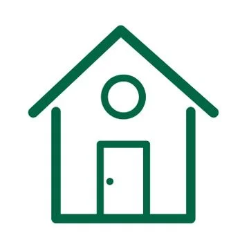 Picto maison Stock Illustration