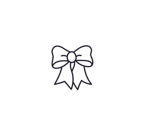 Pictogram bow Stock Illustration
