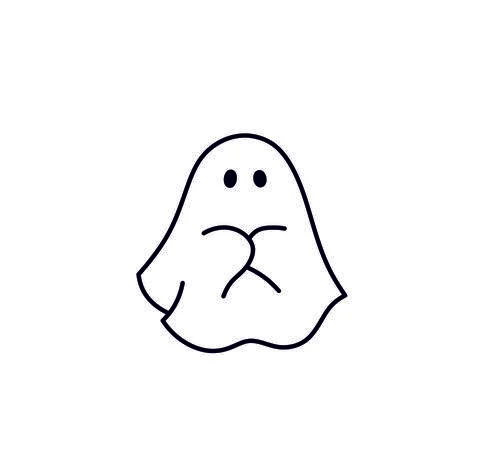 Pictogram ghost1 Stock Illustration