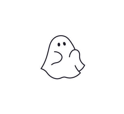 Pictogram ghost2 Stock Illustration