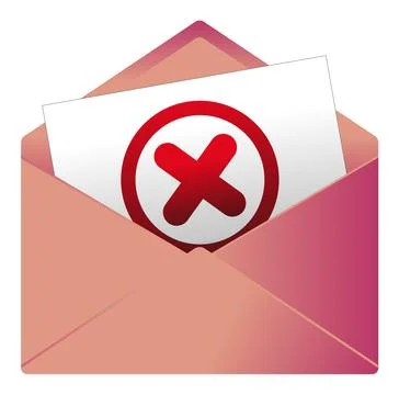Pictogram for a message or invitation Stock Illustration