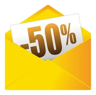 Pictogram for a message or invitation Stock Illustration