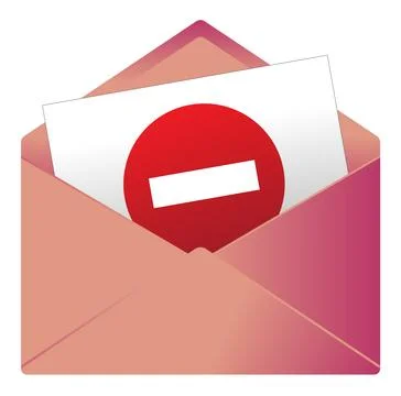 Pictogram for a message or invitation Illustrazione stock