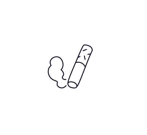 Pictogram sigara Stock Illustration