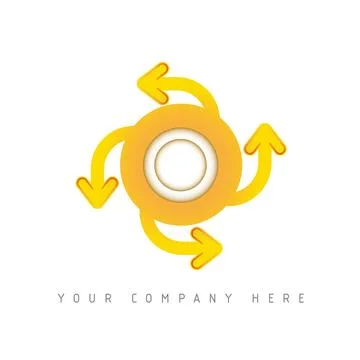 Pictogram on a web button Stock Illustration