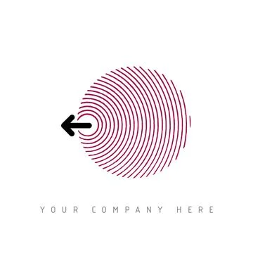 Pictogram on a web button Stock Illustration