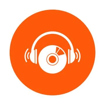 Pictograph of music. Stock Illustration