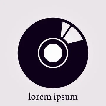 Pictograph of music. Stock Illustration