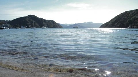 Picton Foreshore Stock Footage 41398651