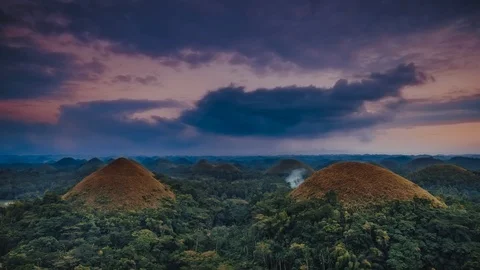 Video of the Chocolate Hills in the Philippines