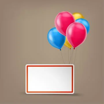 Picture of balloon Stock Illustration