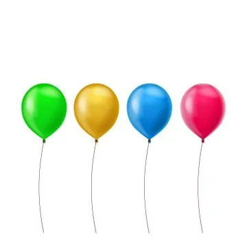 Picture of balloons Stock Illustration