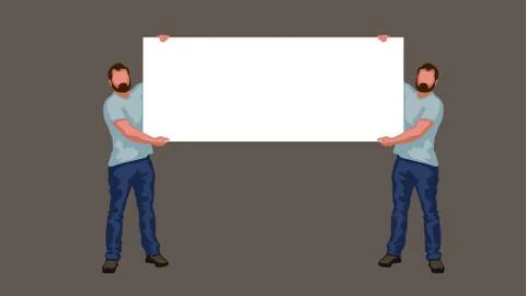 Picture of banner Stock-Illustration