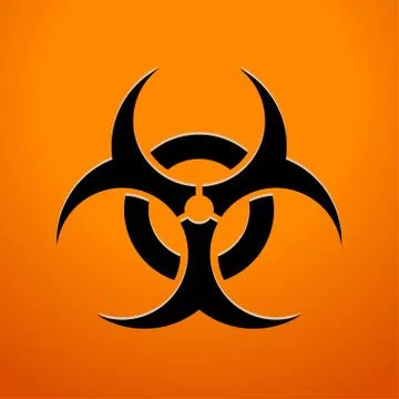 Picture of biphazard Stock Illustration