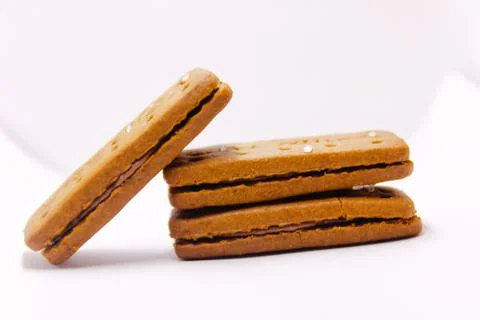 A picture of biscuits Foto stock