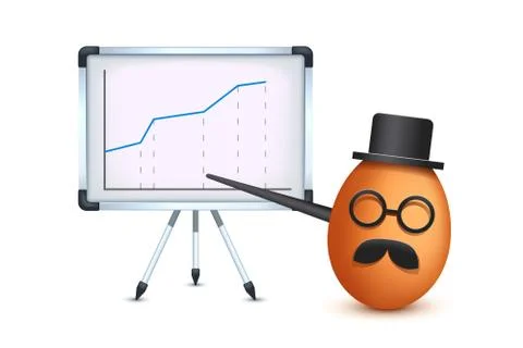 Picture of boss egg Stock Illustration