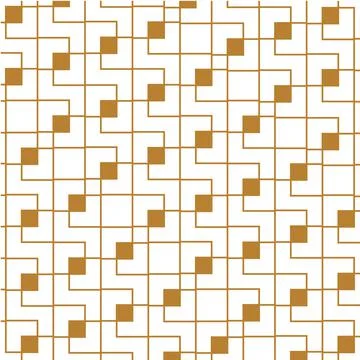 Picture brown points lines patterns vector illustration Stock Illustration
