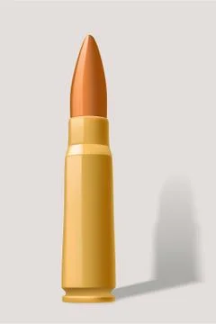 Picture of bullet Stock Illustration