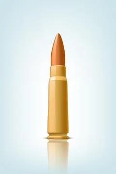 Picture of bullet Stock Illustration