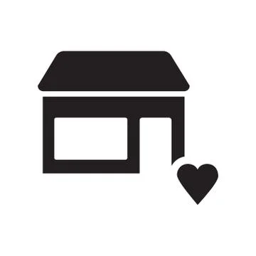 Picture of a cafe on a background. Vector illustration Illustrazione stock