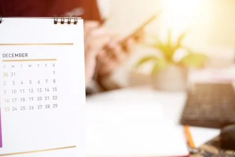 Picture of Calendar. Stock Photos