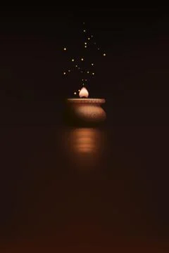 Picture of candles Stock Illustration