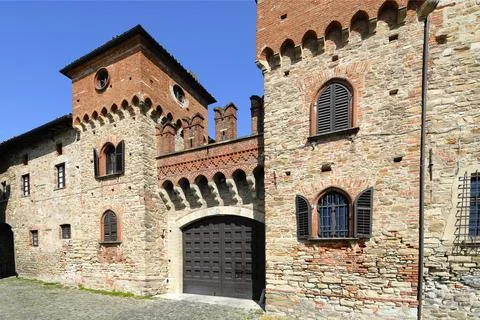 A picture of a castle Stock Photos
