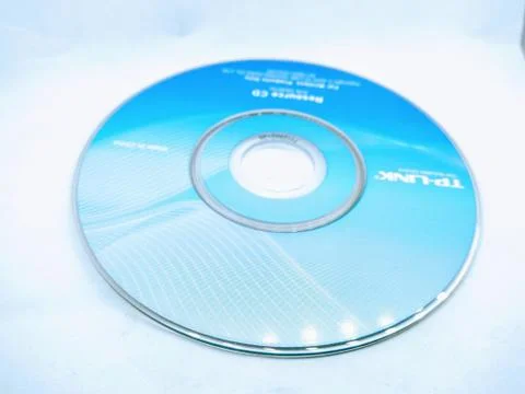 A picture of CD isolated on a white background 写真素材