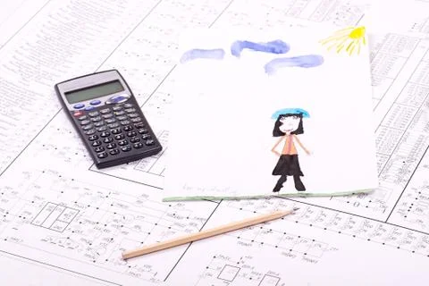 Picture of the child Stock Photos