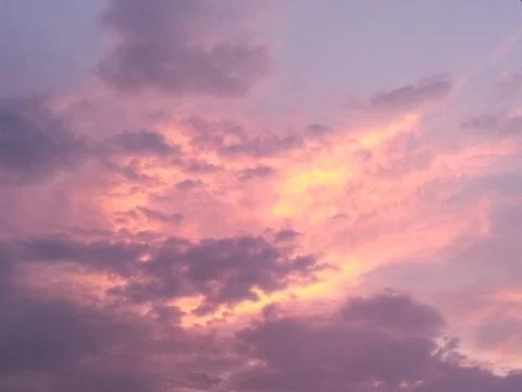 A picture of clouds with selected focus 库存照片