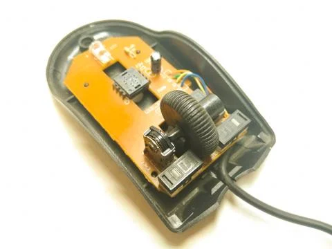 A picture of computer mouse Stock Photos