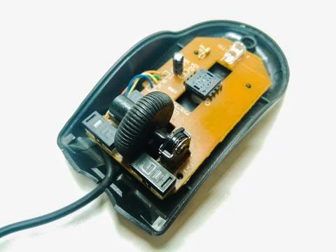 A picture of computer mouse Stock Photos