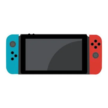 Picture of console on a white background Stock Illustration