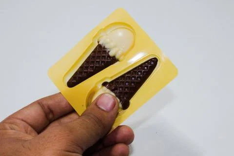 A picture of corn chocolate Stock Photos