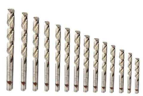 A picture of drill bit with selective focus Stock Photos
