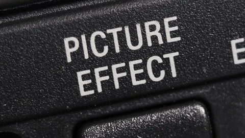Picture Effect Button Pressed For Social Media Perfection 库存影片 332622824